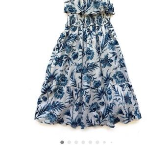 Janie and Jack Blue Floral Kids Dress